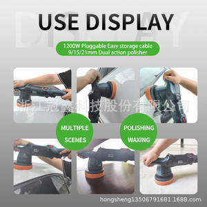 Pulidora de Doble Acción Auto Buff GX-CP09 de 6 Pulgadas, 1200W, 2000-6500 rpm, Máquina para Pulir Autos - Product Image 4