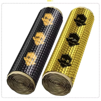 Panneau d'isolation acoustique et anti-vibration pour portière de voiture en caoutchouc butyle, feuille d'aluminium et polymère synthétique, épaisseur 2 mm, auto-adhésif
