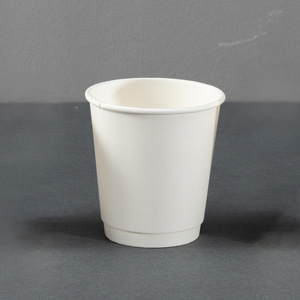 Personalizado reutilizable personalizado 4Oz 14 35 Oz compostable frío helado doble pared desechable blanco Espresso café tazas de papel con logotipo - Product Image 4