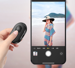 Caliente para teléfono/teléfonos Android USB inalámbrico Selfie Stick <span class=keywords><strong>TikTok</strong></span> Kwai Ebook APPs obturador de cámara remoto recargable - Product Image 6