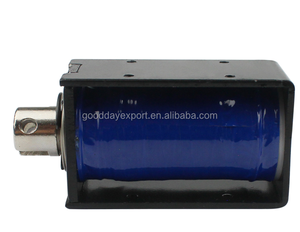 Công suất cao 2.8A 12V DC solenoid Magnetic Lock 33.6W với 25 mét dài đột quỵ 7.4kg bắt đầu lực lượng - Product Image 3