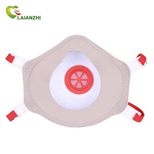 CE EN149 <span class=keywords><strong>FFP3</strong></span> masker debu, <span class=keywords><strong>Respirator</strong></span> bentuk cangkir 3D dengan katup kain non-tenun ukuran dewasa untuk <span class=keywords><strong>FFP3</strong></span> KP38211 - Product Image 4