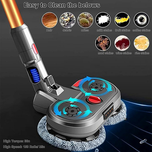 Balai à balai à <span class=keywords><strong>brosse</strong></span> <span class=keywords><strong>turbo</strong></span> motorisé compatible avec l'aspirateur <span class=keywords><strong>Dyson</strong></span> V7 V8 V10 V11 V15 Lava Floor Polish Marble Wood Incluse - Product Image 2