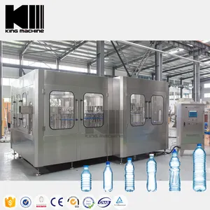 Professional Easy Operate Complete Automatic Bottle Liquid Water Level Sensor Filling Machine Production Equipment