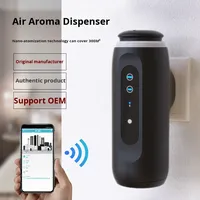 Diffuseur d'arômes automatique de bureau en métal de 100 ml, minuterie, machine à parfum pour les toilettes, diffuseur d'huiles essentielles, contrôlé par application, batterie