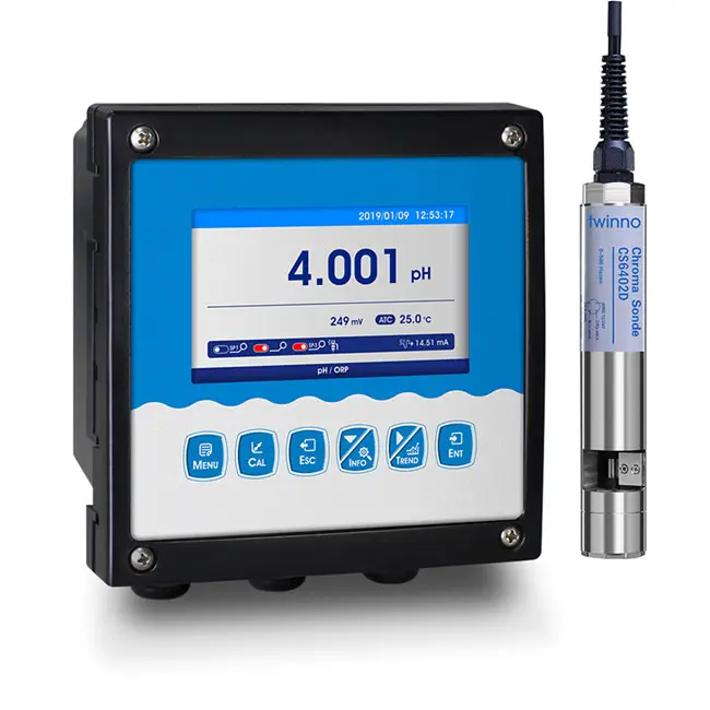 Digitaler Gesamtfester Suspensions-MLSS-Sensor Online-TSS-Sensor für die Abwasserbehandlung RS485 Turbiditätsinstrument