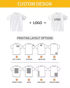 T-shirt da Uomo a Maniche Corte 100% Cotone, Stile Casual e Comodo, <span class=keywords><strong>Stampa</strong></span> Personalizzata, Alta Qualità, Vendita Diretta all'Ingrosso - Product Image 3