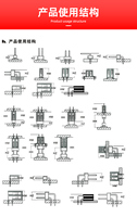 Connecteurs à broches en U Youshi, pas de 254 mm, à rangée unique, en cuivre haute conductivité plaqué or, prise et douille, fournis directement par l'usine
