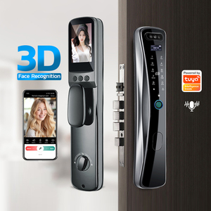 Prezzo all'ingrosso Smart blocco porta di sicurezza NFC scheda digitale Tuya telecomando impronta digitale 3d riconoscimento del volto Smart Lock - Product Image 1
