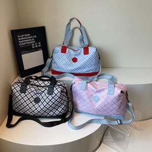 Sac de voyage décontracté à carreaux pour femme RUIQUWIN, 20-30L, imperméable, durable, léger, pour la natation et la gym - Product Image 2