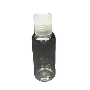 30ml 50ml 80ml Chai nhựa PET du lịch Kit chai với 20/410 vít đen cap