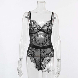 Biancheria intima Sexy delle donne vendita calda orsacchiotto nero indumenti da notte sexy per la biancheria sexy delle signore - Product Image 6