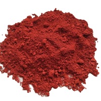 Oxyde de fer rouge 130 trioxyde de fer pigment chimique inorganique couleur brique fer rouge poudre peinture à l'eau