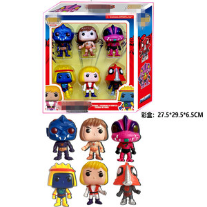 NUEVAS Figuras de Vinilo Masters of the Universe de 4 Pulgadas - Set de 6 Muñecos de PVC Suave, Artículos de Colección de la Película <span class=keywords><strong>He</strong></span>-<span class=keywords><strong>Man</strong></span> Revelations - Product Image 3