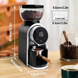 Molinillo de Granos Profesional 220V, Máquina Comercial para Granos de Café, Uso Doméstico, Molinillo de Café Espresso Comercial - Product Image 2