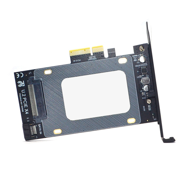 PCI-E Riser 3.0 4X X16 to U.2 SFF-8639 Adapter NVMe PCIe SSD to U2 Card M.2 NGFF 2.5' SSD to PCI-E X16
