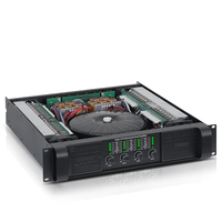 Amplificateur de puissance professionnel EIF AG 1000/1300/1500, classe H, 4 canaux, 4/8 ohms, corps métallique, 1200W, noir, pour DJ et scène, vente en gros d'usine
