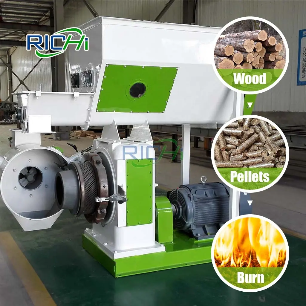 Đa chức năng sinh khối năng lượng Trung Quốc mùn cưa PELLET máy để bán