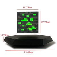 Cube Magique à Lévitation Magnétique, Boîte à Lumière Colorée, Cadeau Original pour la Décoration de la Maison, du Salon, de la Chambre à Coucher, Lampe de Beauté de Bureau