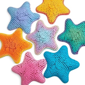 Figurine de vie marine réaliste en verre imprimée en 3D, étoile de mer Patrick Star à articulations mobiles, jouet anti-stress, cadeau pour enfants - Product Image 3