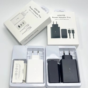 Chargeur rapide PD 65W 3 ports USB-C USB-A Prise EU UK US pour câble de chargeur Samsung pour Samsung S21 S22 S23 S24 S25 S26 Ultra - Product Image 4