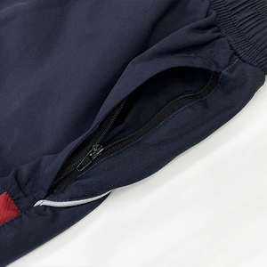 Shorts de sport personnalisés pour hommes avec cordon de serrage, impression par transfert thermique, respirants, anti-UV, séchage rapide, toile vintage non tissée - Product Image 5