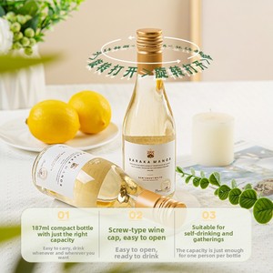 <span class=keywords><strong>Vino</strong></span> <span class=keywords><strong>Blanco</strong></span> Semidulce de Uvas Australianas 187ml |   Botella Pequeña para Combinar <span class=keywords><strong>con</strong></span> Postres y Fiestas - Product Image 6