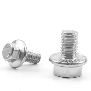 Sujetador de pernos de cabeza hexagonal DIN 6921 de acero al carbono OEM ODM - Product Image 2
