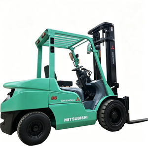 Japan Original Mitsubishi Used 3.5 Ton Mini Forklift FD35 Diesel with Hydraulic Side Shifter Solid Tire for <b>Material</b> <b>Handling</b> - Product Image 1