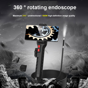 Endoscope de direction articulé bidirectionnel Endoscope CMOS Inspection Otoscope Caméra Microscope numérique 3.9mm/6.2mm pour Android ISO - Product Image 3