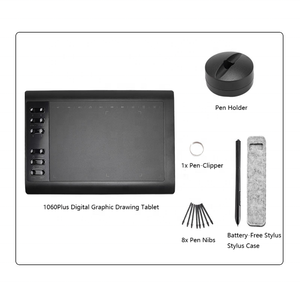 Tableta de Dibujo USB Modelo 1060 V1, 16384 Niveles, Lápiz de Alta Sensibilidad <span class=keywords><strong>para</strong></span> <span class=keywords><strong>Diseño</strong></span> Gráfico y Animación - Product Image 6