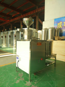 Máquina pequeña de tofu y leche de soja para cocinar y moler cuajada de frijol para la preparación de alimentos, nueva máquina de tofu y cocción de cuajada de frijol para preparación de alimentos - Product Image 3