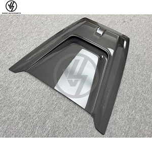 Cubierta de Ventilación para Capó Delantero de Fibra de Carbono Estilo B de Alta Calidad, Color Negro, para Benz W465 G63 G500 G580 2025 - Product Image 5
