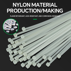 Bridas de nailon verde claro resistentes a altas/bajas temperaturas, autoblocantes, 2.5x100mm, 18LBS 8KGS, retardantes de llama (-30~+180°C) - Product Image 4