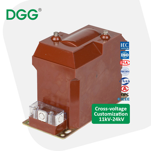 Transformador de voltaje de resina fundida monofásico/trifásico DGG Transformador de instrumento de voltaje medio para parque eólico y energía renovable - Product Image 1