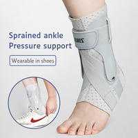 Aolikes 7122 – Attelle de cheville réglable et confortable pour hommes et femmes, protection sportive pour la course, stabilisateur de cheville souple contre les entorses 7122