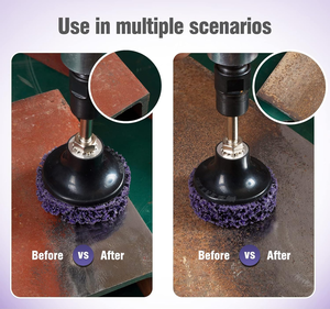 Disques abrasifs en nylon de 2 et 3 pouces <span class=keywords><strong>pour</strong></span> <span class=keywords><strong>meuleuse</strong></span> d'angle - Disques poly abrasifs <span class=keywords><strong>pour</strong></span> l'élimination de la rouille et des revêtements - Product Image 5