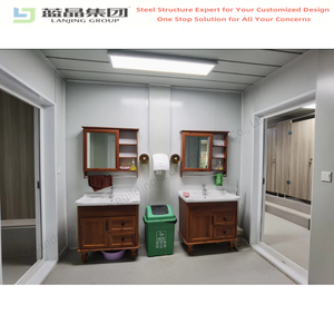 Contenedor <span class=keywords><strong>Modular</strong></span> Prefabricado de Lujo Personalizado Ecológico de 20 y 40 pies, Oficina, Hogar, Baño, Sala de Reuniones - Product Image 5
