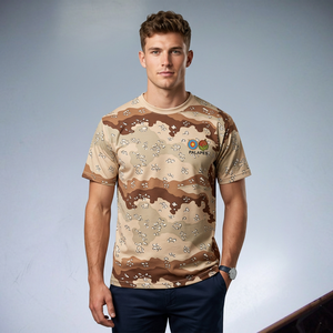 Camouflage tactical T <b>Shirt</b> Lightweight Breathable wear for tactical training ISO valid manufacturer customisable o-neck - Product Image 1