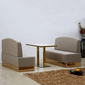 Sofá ligero de lujo para cafetería, mesa y silla de tienda de té y leche, combinación simple de área de <span class=keywords><strong>descanso</strong></span> ins, gran oferta - Product Image 6