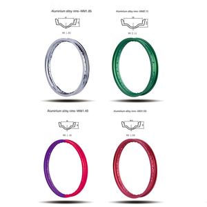 Vente directe usine Nouveaux moyeux de roue en alliage d'aluminium de 16/17/18 pouces pour motos tout-terrain de course - Product Image 3