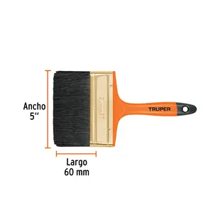 Cepillo Profesional BOX 6 de 5 Pulgadas con Mango de Plástico, TRUPER - Product Image 2