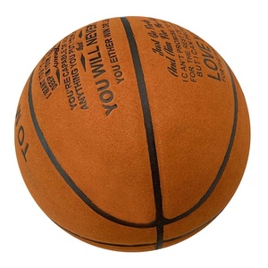 Ballon de basketball en cuir véritable taille 7, housse personnalisée en cuir de vachette NEMNP, usage extérieur pour adultes, résistant à l'usure, pour étudiants - Product Image 5