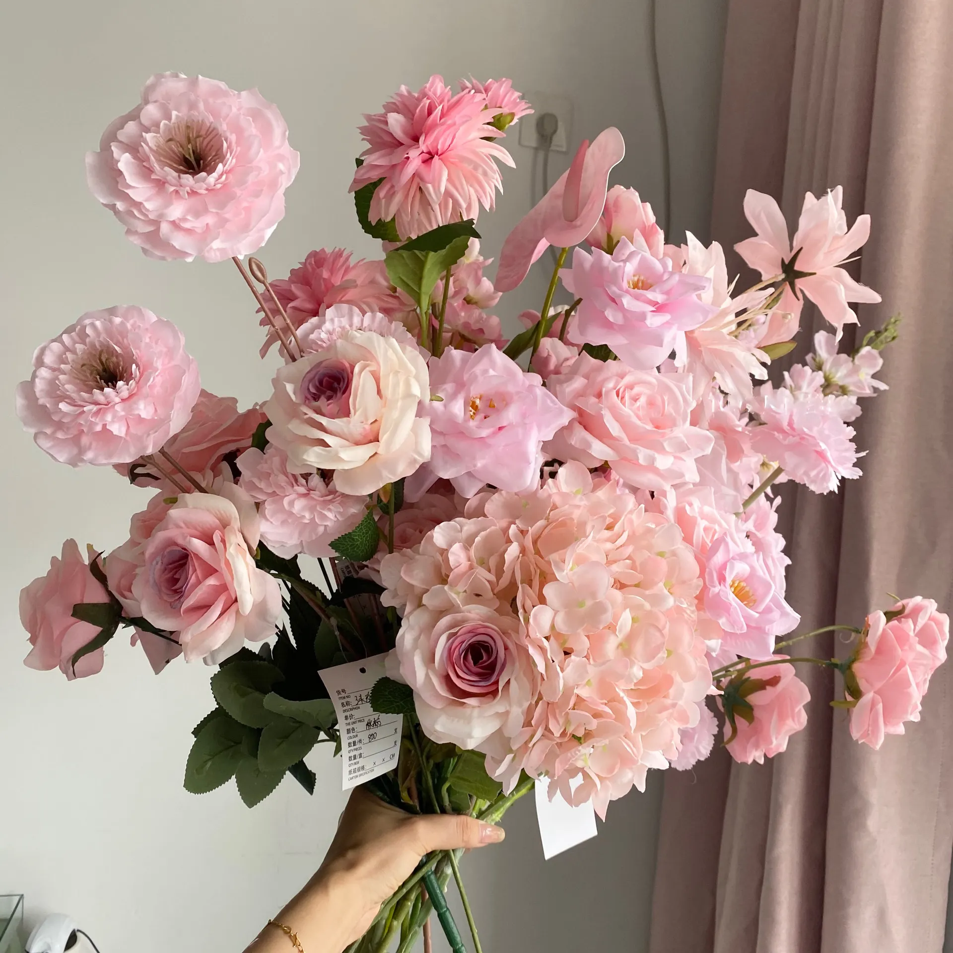 Rosa artificial de haste longa com 3 cabeças, flor rosa de látex com toque real, rosa de seda para casamento e casa, ideal para uso doméstico, venda imperdível