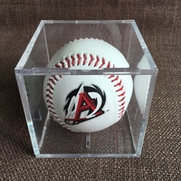 Porte-Baseball en acrylique, coffret d'affichage en acrylique transparent pour haut-parleur