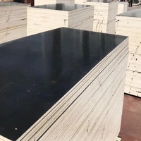 JIAMUJIA Contrachapado de Abedul Antideslizante con Chapa Natural, Núcleo de Álamo E1, Marrón/Negro, Moderno, para Uso en Apartamentos