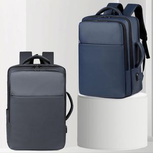 Sac à dos d'affaires pour homme, grande capacité, imperméable, avec logo personnalisé, pour ordinateur portable, voyage, école, en gros, haute qualité - Product Image 1