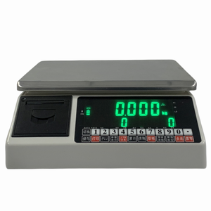 Smart 15kg 0.5g 30kg 1g Electronic Weighing Scale with Built-In Label Printer 30kg Capacity Table Scale