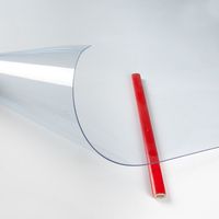 JINCAI Fournisseur direct de haute qualité et à bas prix Film PVC super clair 0,1 mm 0,12 mm 0,15 mm