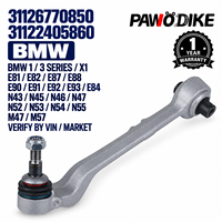 Lengan Kontrol Wishbone Bawah Depan Otomotif OE 31126770850 dan 31122405860 untuk BMW E89 E90 E91 E92 E93 Kit Suku Cadang Suspensi Penuh